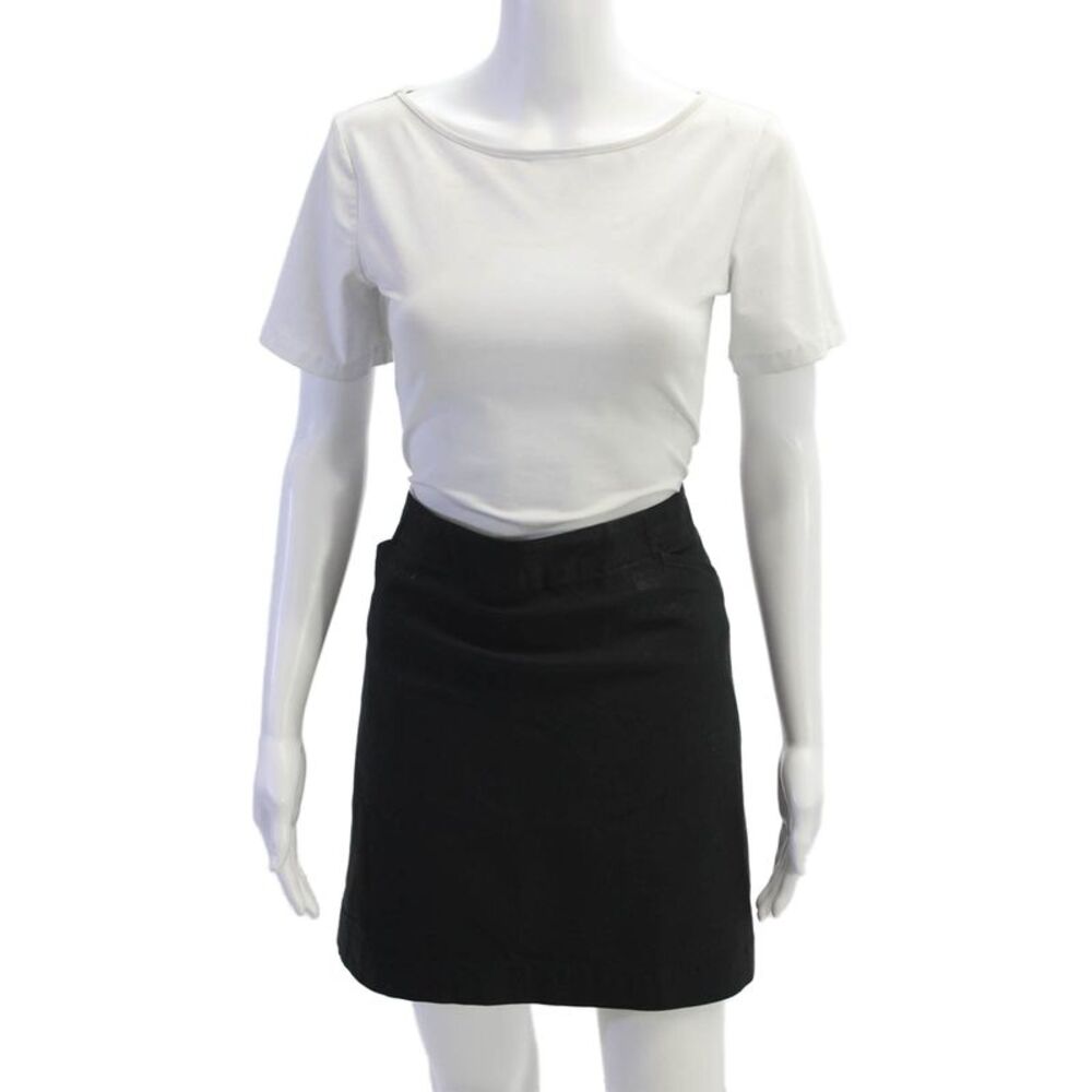 Nike Golf Womens Solid Four Pocket Mini Skort Black Size 16